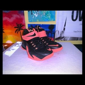 Basketball sneakers.